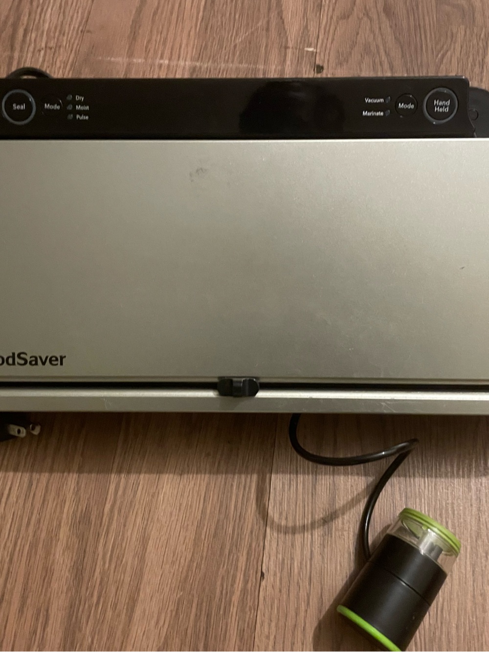 FoodSaver Vacuum Sealer in Silver and Black
